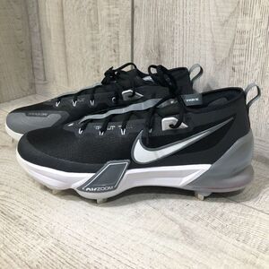 Nike Force Zoom Trout 9 Elite Mens Sz 15 Baseball Cleats Black FB2906-001 NEW